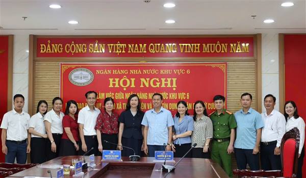 Ngân hàng Nhà nước Khu vực 6 làm việc với lãnh đạo xã Thanh Miện và Quỹ tín dụng nhân dân Tứ Cường