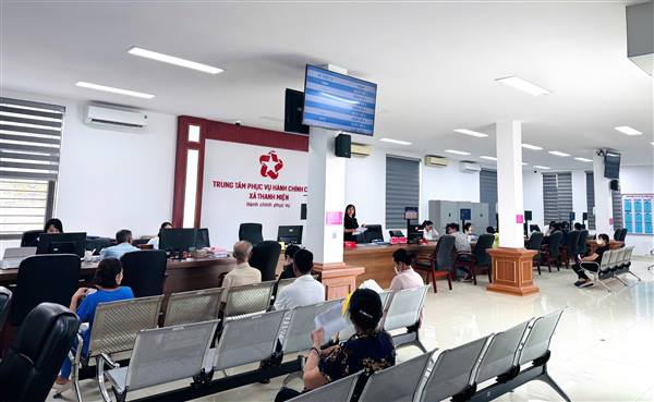 Dịch vụ công trực tuyến ở Thanh Miện: Từ thay đổi phương thức đến nâng cao chất lượng phục vụ
