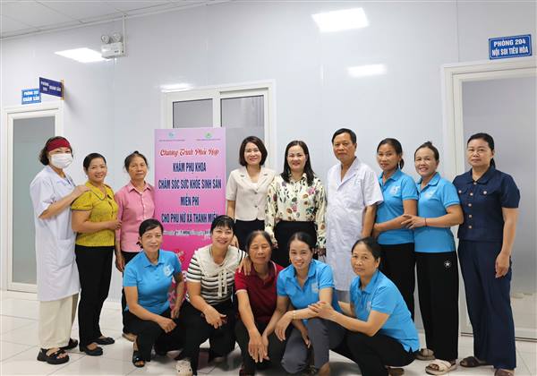 Thanh Miện khai mạc chương trình chăm sóc sức khỏe ban đầu cho phụ nữ năm 2026