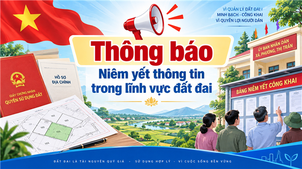 Thông báo Niêm yết việc kê khai, đăng ký đất nông nghiệp của các hộ gia đình, cá nhân trên địa bàn thôn Cao Hòa, xã Thanh Miện