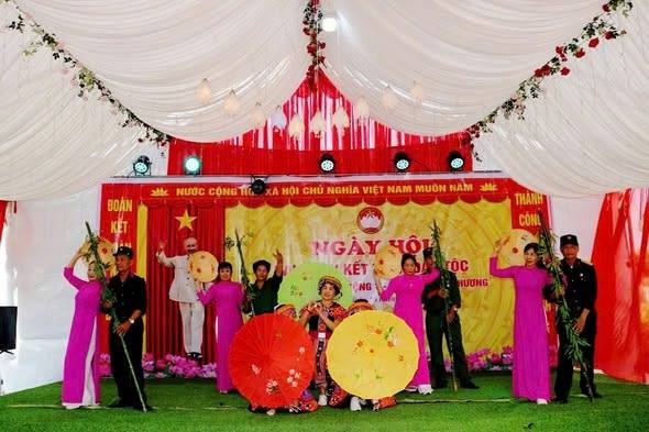 Ngày hội Đại đoàn kết tổ dân phố 1,2,3