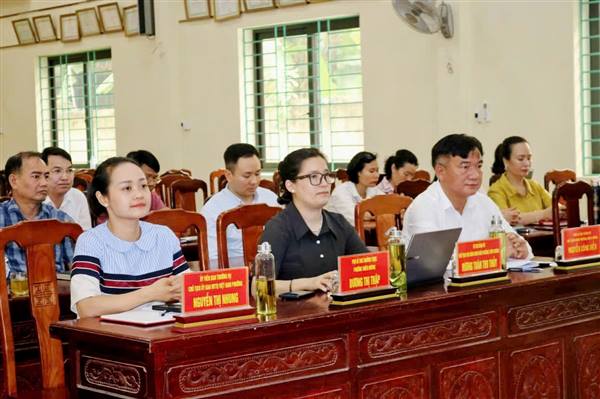 Phường Thiên Hương: Tổ chức điểm cầu học tập, quán triệt Nghị quyết Hội nghị Trung ương 2 khóa XIV