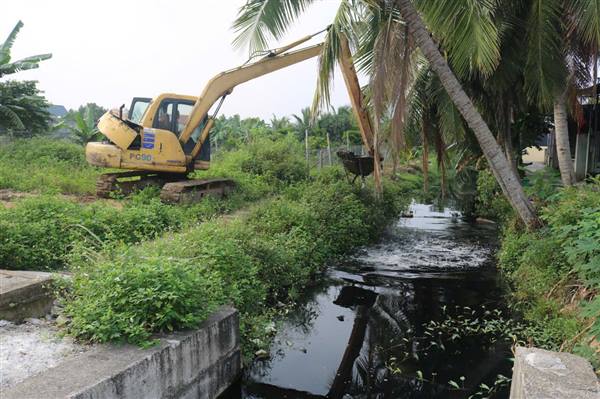 UBND PHƯỜNG THIÊN HƯƠNG TỔ CHỨC NẠO VÉT KÊNH MƯƠNG, PHÒNG CHỐNG ÚNG NGẬP NĂM 2026