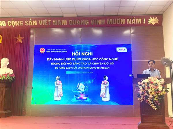 Phường Thiên Hương: Đẩy mạnh chuyển đổi số qua Hội nghị tập huấn ứng dụng Trí tuệ nhân tạo (AI) 