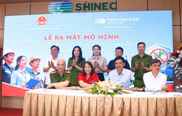 Phường Thiên Hương triển khai mô hình “Khu Công nghiệp Nam Cầu Kiền không ma túy”