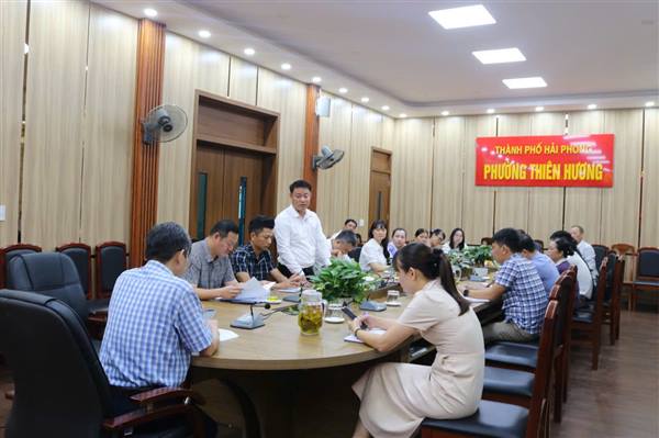 Phường Thiên Hương triển khai chương trình đi bộ "Cùng Việt Nam tiến bước" năm 2026.