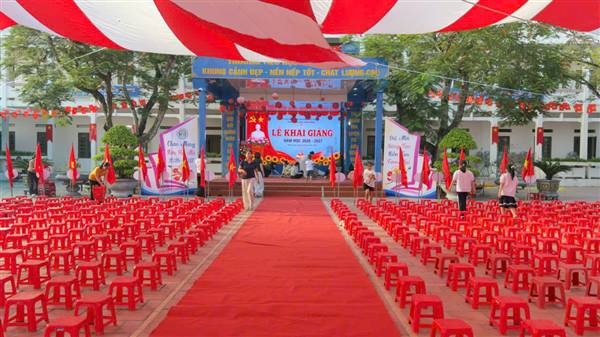 CÁC TRƯỜNG TRÊN ĐỊA BÀN PHƯỜNG THIÊN HƯƠNG SẴN SÀNG  ĐIỀU KIỆN TỔ CHỨC LỄ KHAI GIẢNG NĂM HỌC 2026 - 2027 