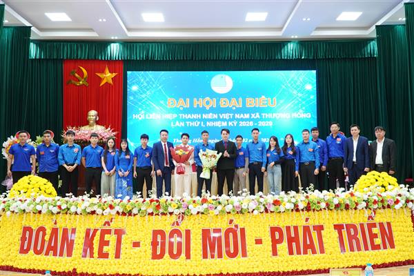 Đại hội Đại biểu Hội Liên hiệp Thanh niên xã Thượng Hồng lần thứ Nhất, nhiệm kỳ 2026-2029 thành công tốt đẹp