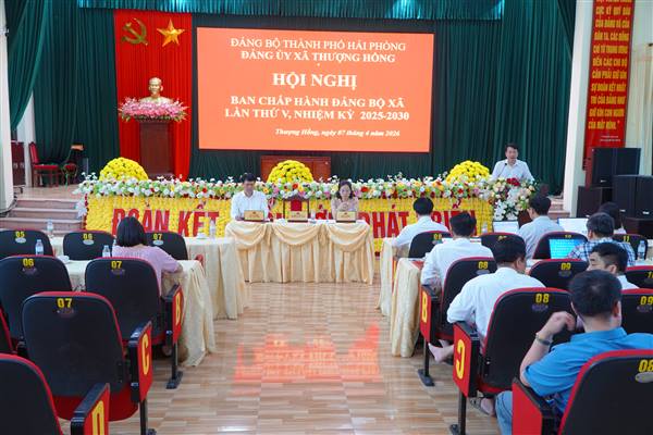 Hội nghị lần thứ V, BCH Đảng bộ xã khóa I, nhiệm kỳ 2025-2030