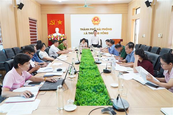 HỘI NGHỊ TRIỂN KHAI KẾ HOẠCH LẤY MẪU HÀI CỐT LIỆT SĨ ĐỐI VỚI CÁC MỘ CHƯA XÁC ĐỊNH ĐƯỢC THÔNG TIN TẠI NGHĨA TRANG LIỆT SĨ TRÊN ĐỊA BÀN XÃ THƯỢNG HỒNG