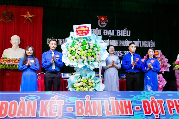 ĐẠI HỘI ĐẠI BIỂU ĐOÀN TNCS HỒ CHÍ MINH PHƯỜNG THỦY NGUYÊN LẦN THỨ I, NHIỆM KỲ 2025-2030