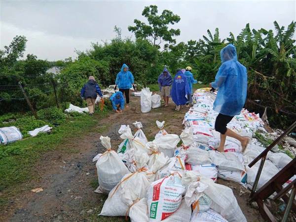 PHƯỜNG THỦY NGUYÊN CHỦ ĐỘNG TRIỂN KHAI ĐỒNG BỘ CÁC GIẢI PHÁP ỨNG PHÓ BÃO SỐ 1 (BÃO MAYSAK) 