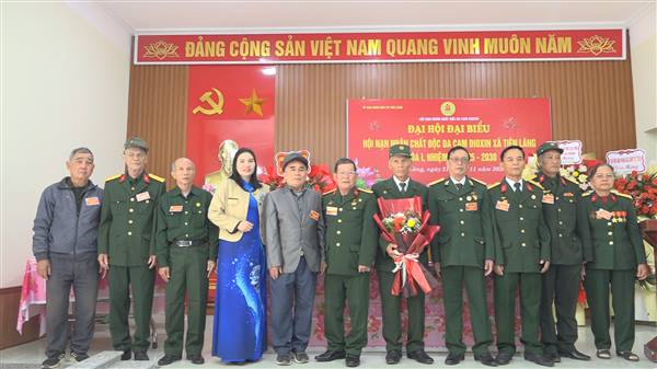 Xã Tiên Lãng tổ chức Đại hội Đại biểu Hội Nạn nhân chất độc da cam Đioxin khoá 1, nhiệm kỳ 2025 – 2030