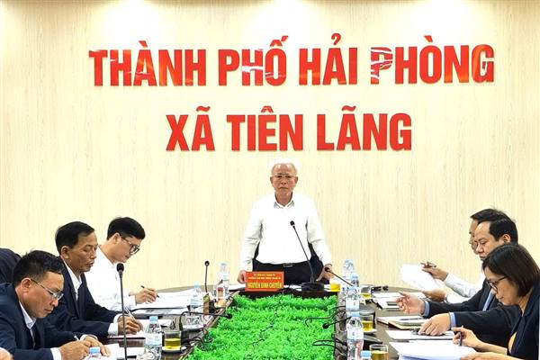 XÃ TIÊN LÃNG TỔ CHỨC HỘI NGHỊ KIỂM ĐIỂM TẬP THỂ BAN THƯỜNG VỤ VÀ CÁ NHÂN CÁC ĐỒNG CHÍ  ỦY VIÊN BAN THƯỜNG VỤ ĐẢNG ỦY NĂM 2025