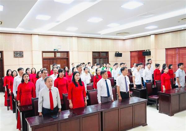 XÃ TIÊN LÃNG TỔ CHỨC LỄ CHÀO CỜ VÀ SINH HOẠT DƯỚI CỜ THÁNG 10 NĂM 2026