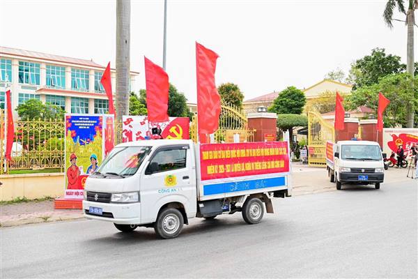 CÔNG AN XÃ TIÊN LÃNG TRIỂN KHAI VÀ RA QUÂN BẢO ĐẢM ANTT CUỘC BẦU CỬ ĐẠI BIỂU QUỐC HỘI KHÓA XVI VÀ HĐND CÁC CẤP NHIỆM KỲ 2026 - 2031