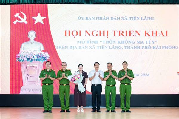 XÃ TIÊN LÃNG TỔ CHỨC HỘI NGHỊ TRIỂN KHAI MÔ HÌNH “THÔN KHÔNG MA TÚY”