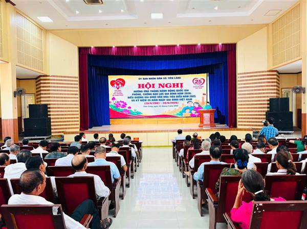 LAN TỎA GIÁ TRỊ GIA ĐÌNH VIỆT: XÃ TIÊN LÃNG BIỂU DƯƠNG 37 GIA ĐÌNH VĂN HÓA TIÊU BIỂU