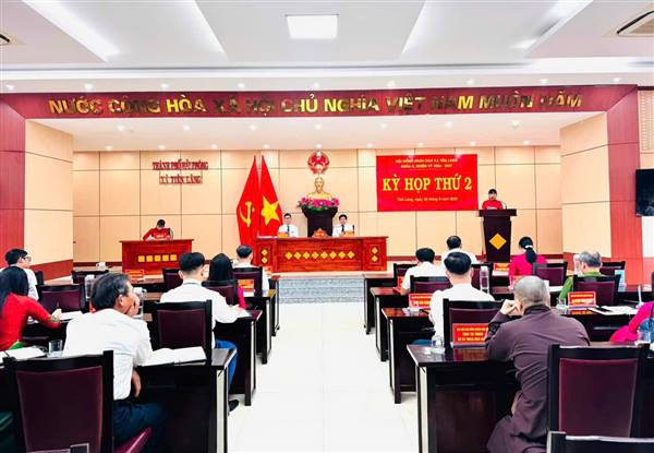 HĐND XÃ TIÊN LÃNG KHÓA II TỔ CHỨC KỲ HỌP THỨ HAI (KỲ HỌP THƯỜNG LỆ GIỮA NĂM 2026), NHIỆM KỲ 2026 - 2031 