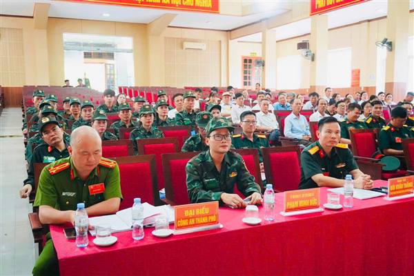 XÃ TIÊN LÃNG KHAI MẠC DIỄN TẬP CHIẾN ĐẤU TRONG KHU VỰC PHÒNG THỦ NĂM 2026