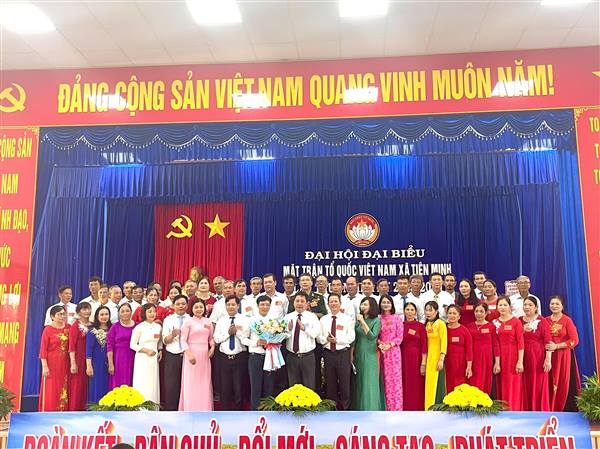 Đại hội đại biểu Mặt trận tổ quốc Việt Nam xã Tiên Minh lần thứ I, nhiệm kỳ 2025 – 2030 thành công tốt đẹp