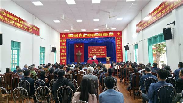 TIÊN MINH TIẾP XÚC, ĐỐI THOẠI GIỮA NGƯỜI ĐỨNG ĐẦU CẤP ỦY, CHÍNH QUYỀN VỚI NHÂN DÂN