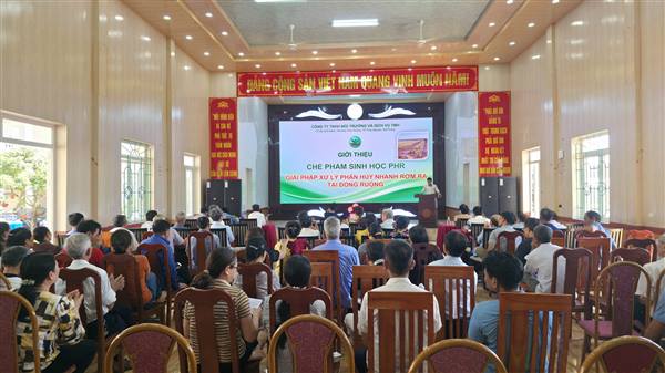 Hội nghị tập huấn ứng dụng chế phẩm sinh học xử lý rơm rạ trên đồng ruộng 
