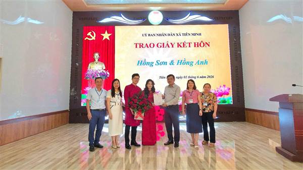 Xã Tiên Minh xây dựng chính quyền thân thiện từ những việc làm thiết thực