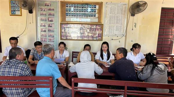 Tiên Minh triển khai mô hình “Hành chính lưu động – Hỗ trợ không khoảng cách” tại thôn Nêu