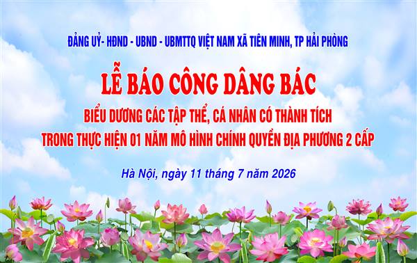 Xã Tiên Minh sẽ tổ chức Lễ báo công dâng Bác tại Quảng trường Ba Đình, Hà Nội