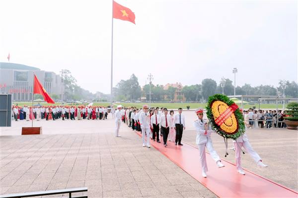 XÃ TIÊN MINH TỔ CHỨC LỄ BÁO CÔNG DÂNG BÁC