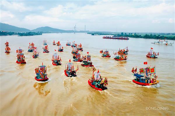 Hội quân trên sông Lục Đầu - Lễ hội mùa Thu Côn Sơn - Kiếp Bạc năm 2025
