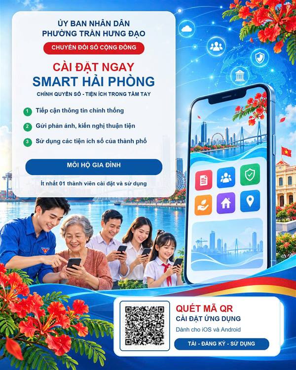 CÀI ĐẶT VÀ SỬ DỤNG ỨNG DỤNG SMART HẢI PHÒNG