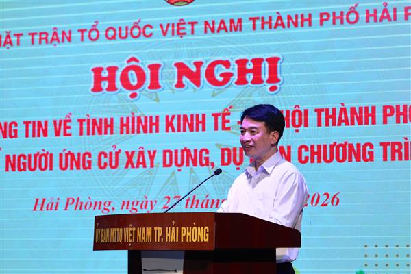 Ủy ban Mặt trận Tổ quốcViệt Nam thành phố hướng dẫn người ứng cử xây dựng chương trình hành động để vận động bầu cử