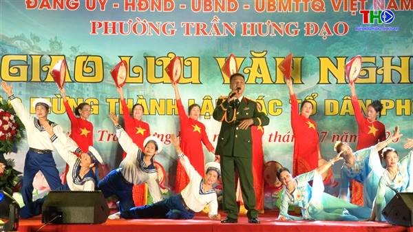 Sôi nổi chương trình giao lưu văn nghệ chào mừng thành lập Tổ dân phố mới trên địa bàn phường Trần Hưng Đạo.
