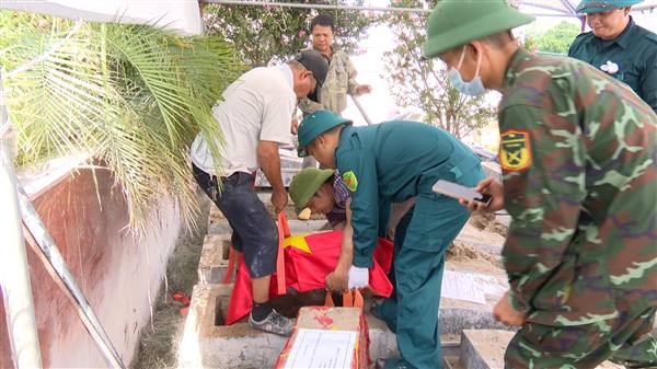 Phường Trần Hưng Đạo triển khai lấy mẫu ADN các phần mộ liệt sĩ vô danh tại Nghĩa trang Liệt Lê Lợi và Cộng Hòa.