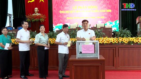 Phường Trần Hưng Đạo phát động ủng hộ quỹ Đền ơn đáp nghĩa 
năm 2026.
