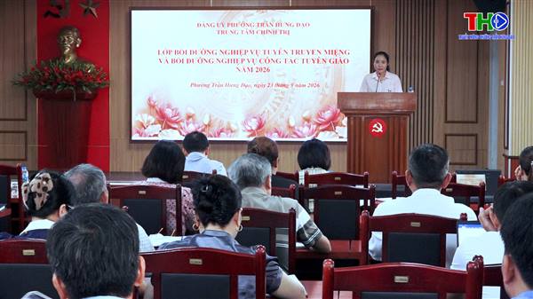 Khai mạc lớp bồi dưỡng nghiệp vụ công tác tuyên truyền miệng và nghiệp vụ công tác tuyên giáo liên phường năm 2026