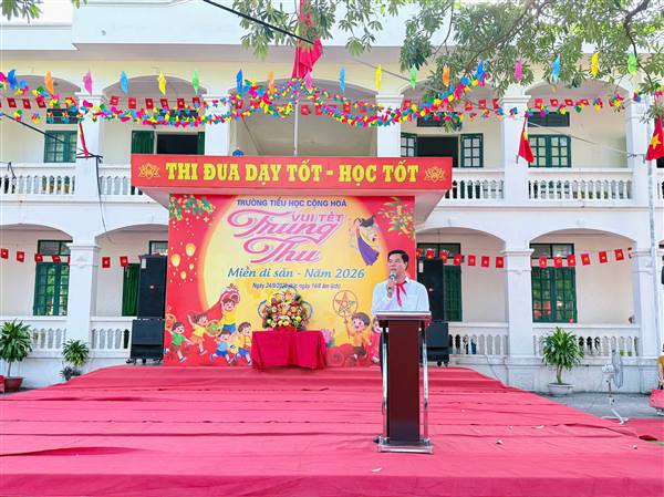 Các trường trên địa bàn phường rộn ràng đón tết trung thu