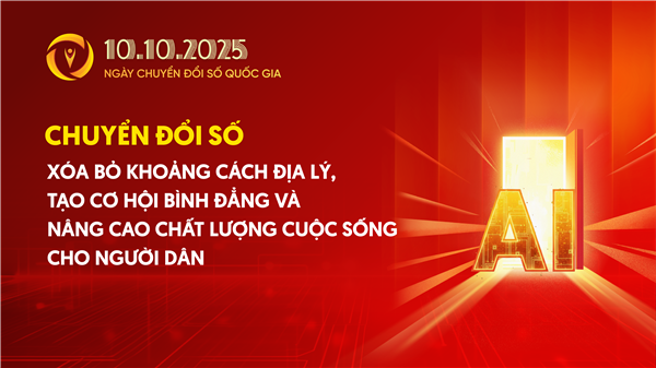 Phổ cập bộ nhận diện
Ngày Chuyển đổi số quốc gia năm 2025