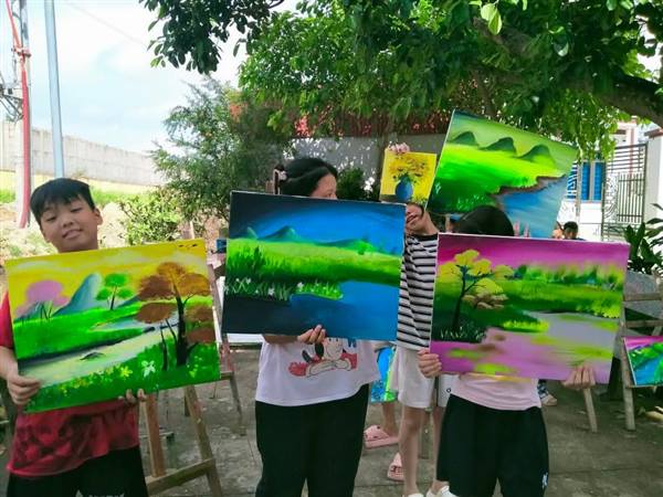 🖼️🎨NHỮNG GIỜ HỌC BỔ ÍCH: TIẾT HỌC MĨ THUẬT THÚ VỊ❤️