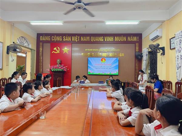 🇻🇳  Ngày 1/10/2025 ĐẠI HỘI LIÊN ĐỘI TRƯỜNG TH HIỆP HOÀ NĂM HỌC 2025- 2026– THÀNH CÔNG RỰC RỠ 🇻🇳🎉