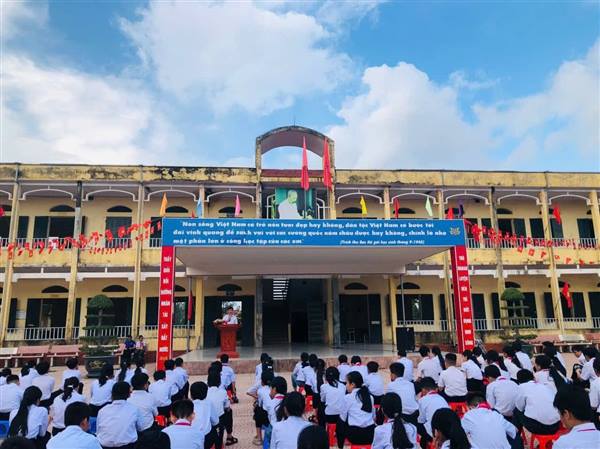 Trường THCS Hiệp Hòa - phường Trẫn Liễu- TP Hải Phòng, tổ chức kỉ niệm ngày Bác Hồ gửi bức thư cuối cùng cho ngành giáo dục (Ngày 15/10/1968 _ 15/10/2025)!!!