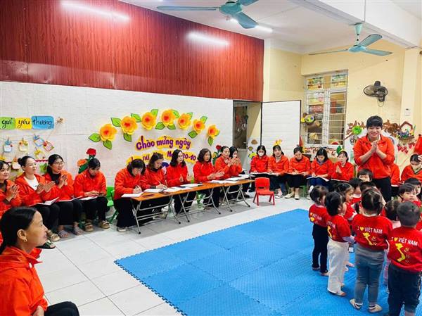 🍀TRƯỜNG MẦM NON HIỆP HÒA TỔ CHỨC THÀNH CÔNG CHUYÊN ĐỀ “GIÁO DỤC CẢM XÚC XÃ HỘI”