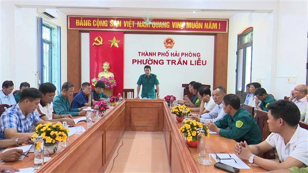 Hội đồng NVQS phường Trần Liễu rà soát công tác tuyển quân năm 2026