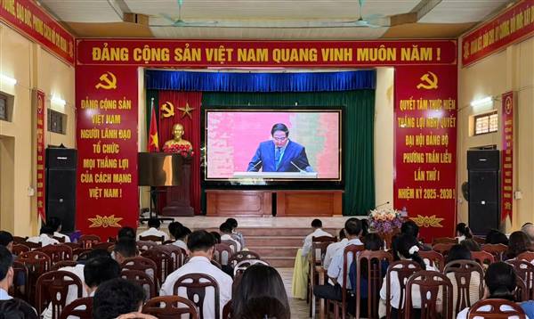 HỘI NGHỊ TOÀN QUỐC QUÁN TRIỆT, TRIỂN KHAI 4 NGHỊ QUYẾT QUAN TRỌNG CỦA BỘ CHÍNH TRỊ 