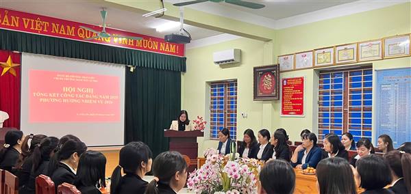  CHI BỘ TRƯỜNG MẦM NON AN PHỤ TỔ CHỨC HỘI NGHỊ TỔNG KẾT CÔNG TÁC ĐẢNG NĂM 2025 VÀ TRIỂN KHAI HƯỚNG, NHIỆM VỤ NĂM 2026 🌸