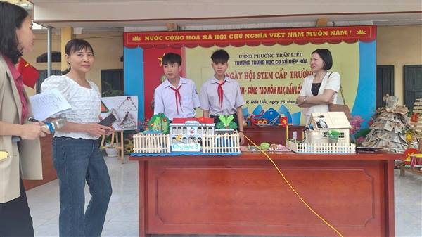 💁🏻🎊🎉HOẠT ĐỘNG STEM LIÊN MÔN TẠI TRƯỜNG THCS HIỆP HÒA🎊