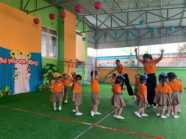 MỘT NGÀY ĐẦY TRẢI NGHIỆM TẠI TRƯỜNG MẦM NON HIỆP HÒA 