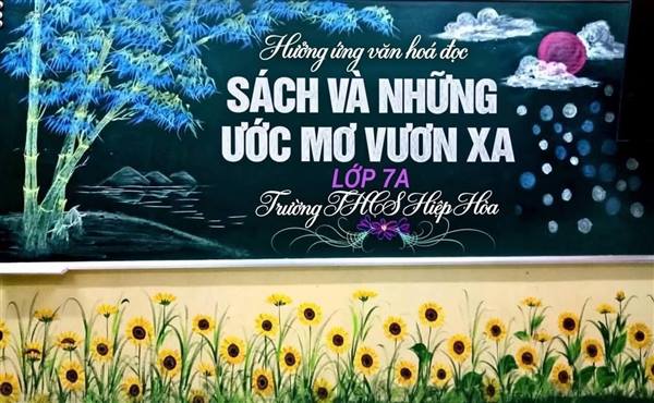  HƯỞNG ỨNG VĂN HOÁ ĐỌC

🌟 “SÁCH VÀ NHỮNG ƯỚC MƠ VƯƠN XA” 🌟

🏫 TRƯỜNG THCS HIỆP HÒA
